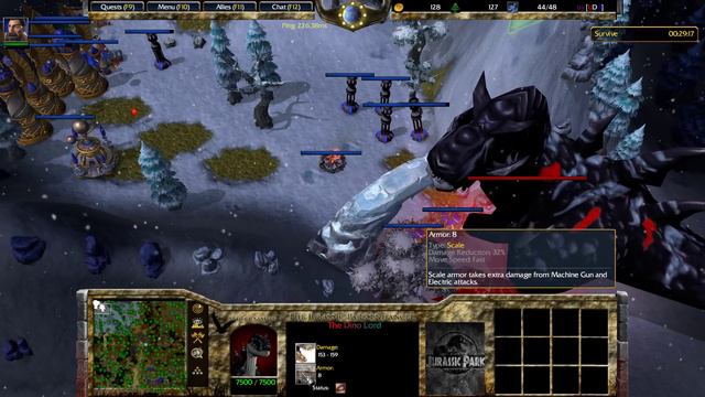 Warcraft 3 Reforged - Jurassic Park Enhanced Edition смотреть онлайн
