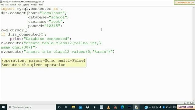 Python connectivity with Mysql | Class 12 Computer Science with Python | Full Chapter смотреть онлайн