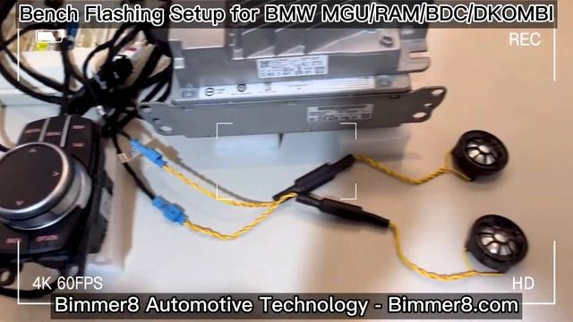 Bench Flashing Setup For BMW MGU/RAM/BDC/DKOMBI