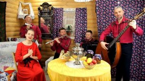 Крушина. Народный Хит! Александра Тушина, ансамбль ВЕЧЁРКА! Песня Александра Заволокина!