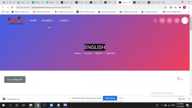 Change Menu Links in Moodle EDUMY Theme смотреть онлайн