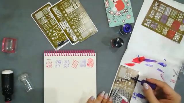 Посылки алиэкспресс / aliexpress - для дизайна ногтей и тест пластин смотреть онлайн