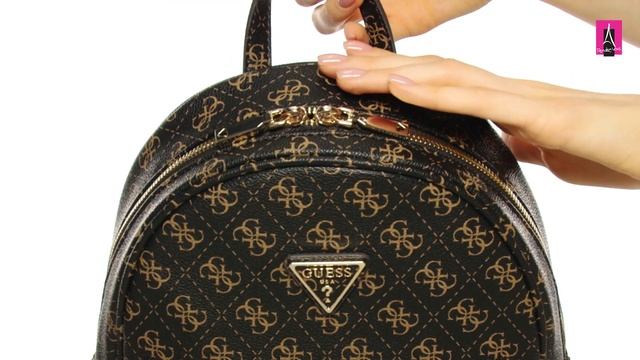 3467021 Видеообзор I Женский рюкзак GUESS ECO ELEMENTS BACKPACK смотреть онлайн
