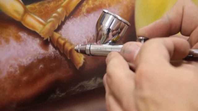 Рисунок осы. Ч 6/11. Курс по аэрографии. Дмитрий Осокин - уроки. Аэрография. смотреть онлайн