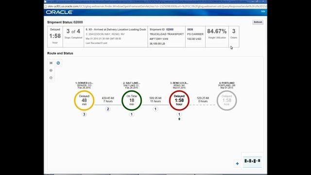 OTM Shipment Visibility смотреть онлайн