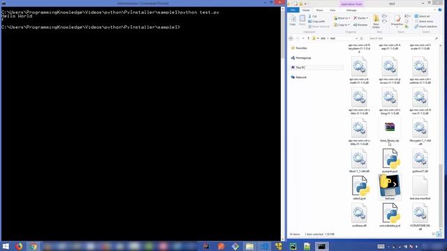 How to Convert any Python File to EXE (Convert PY to EXE) смотреть онлайн