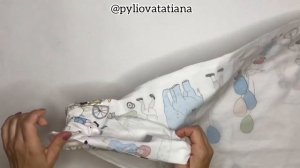 Как сшить комплект постельного белья в детскую кроватку