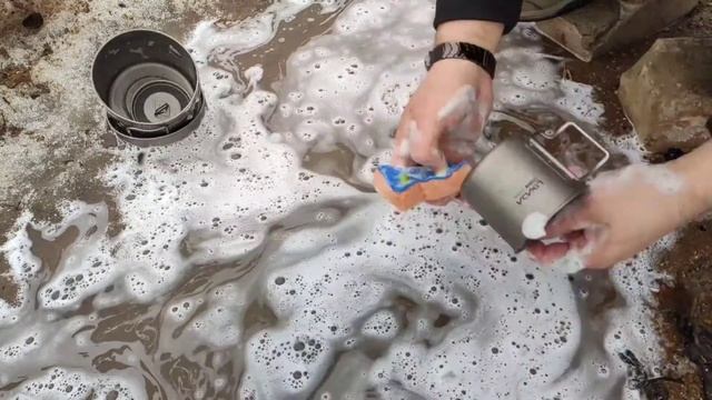 Туристическая титановая посуда из Китая. Спустя год. Что произошло? смотреть онлайн