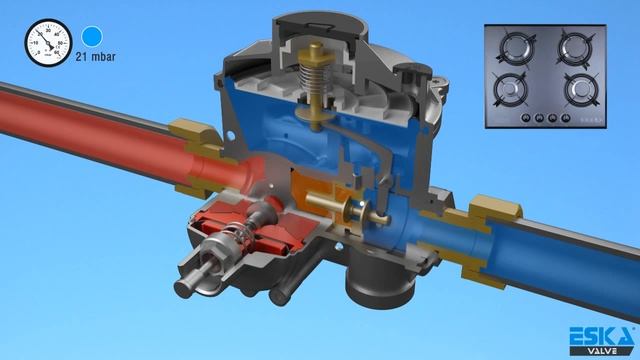 Регуляторы давления газа ERG смотреть онлайн