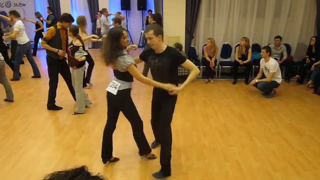 Jack&Jill Novice - Semifinal - Heat 2 - Song 1 - Swing & Snow 2015 смотреть онлайн