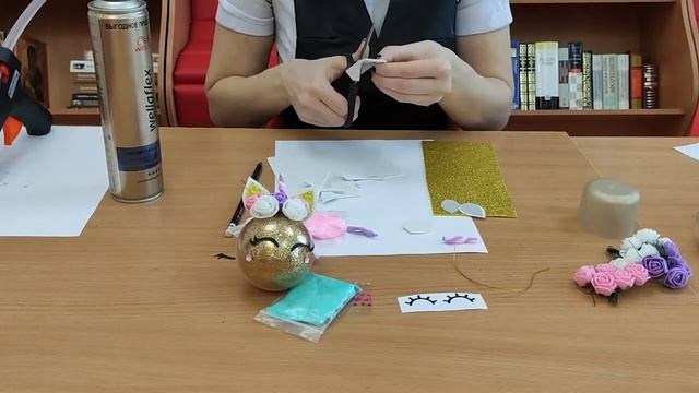 Мастер-класс по изготовлению новогодней игрушки «Lucky шар».mp4 смотреть онлайн