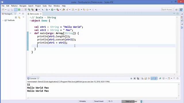 Scala Programming Tutorial | Learn Scala programming | Scala language смотреть онлайн