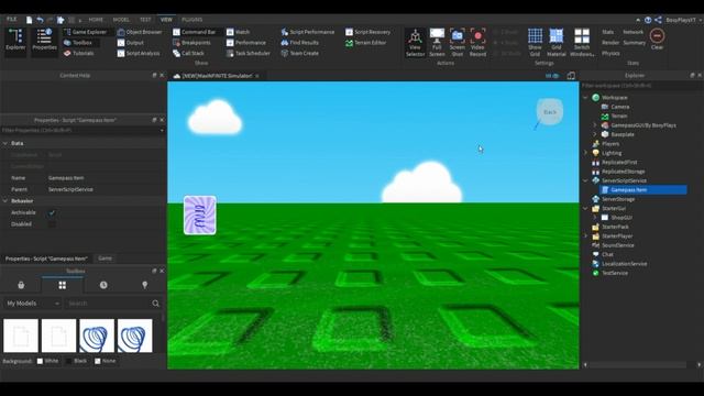 Roblox Studio Tutorial - GAMEPASS GUI смотреть онлайн