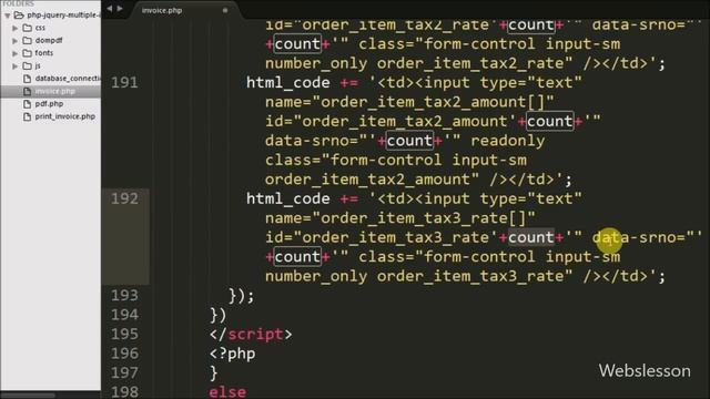 Invoice System Using Jquery PHP Mysql and Bootstrap - 3 смотреть онлайн