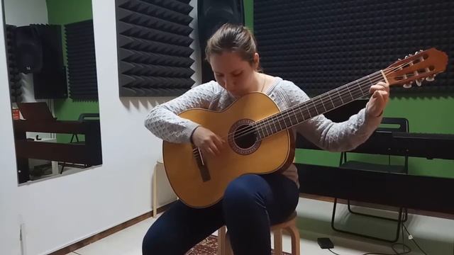 Андантино. Маттео Каркасси. \\ Andantino. Matteo Carcassi.Ученица: Мария Меркулова