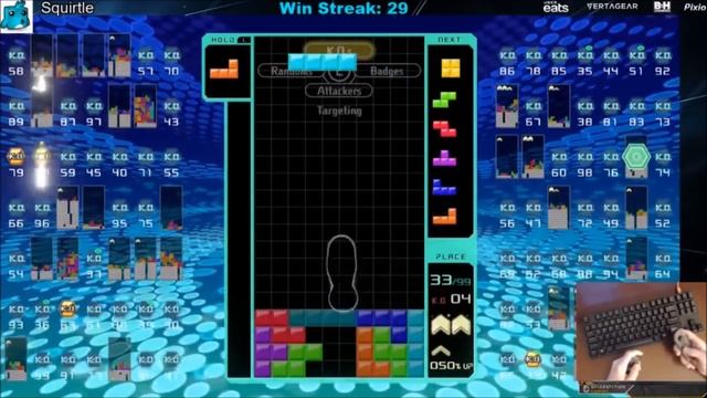 Tetris 99 - 11 Mid Game Perfect Clears - 4 Wide End смотреть онлайн