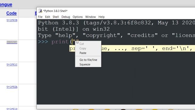 How to print emojis in Python смотреть онлайн