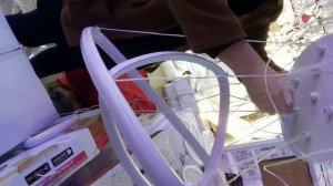 СБОРКА LED ЛЮСТРЫ НА ТРОСАХ РЕГУЛИРОВКА ТРОСОВ ПО ВЫСОТЕ!