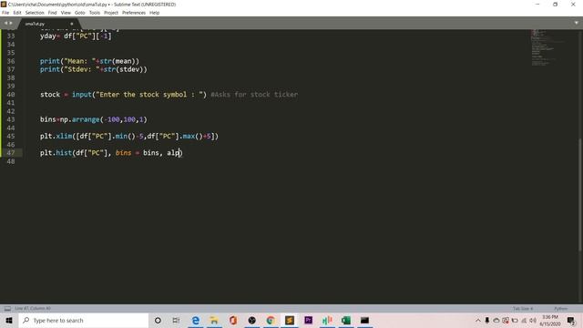 How To Use Python To Determine If The Market Is Extended | Python For Finance смотреть онлайн