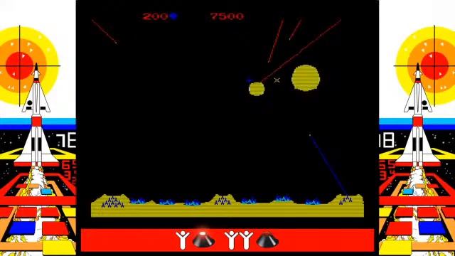 Atari flashback Classics Vol 2: Missile Command (PS4 U.S.) 1 Coin Gameplay Sample смотреть онлайн
