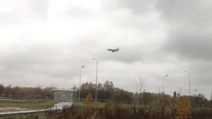 Заход на посадку. Аэропорт Остафьево