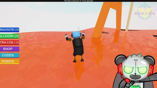 RYAN PLAYS FLOOR IS LAVA on ROBLOX against ROBO COMBO ! Let's Play смотреть онлайн