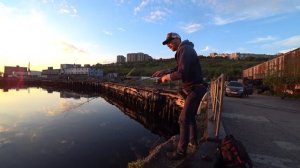 Рыбалка в Мурманске на спиннинг.