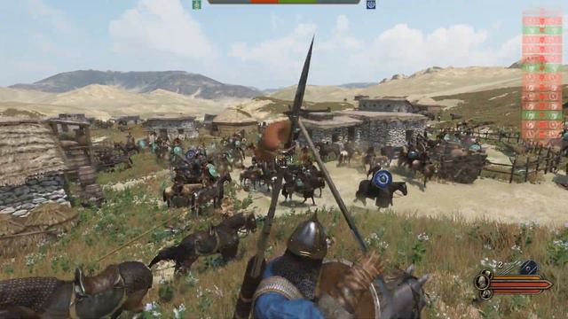 🔥 How to fight properly in the village 🔥 Mount & Blade 2: Bannerlord смотреть онлайн