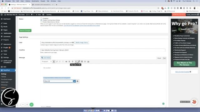 How To Set Up A Coming Soon Page On Wordpress! смотреть онлайн
