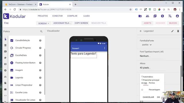 Banco de Dados em Aplicativos Kodular - Integração Firebase смотреть онлайн