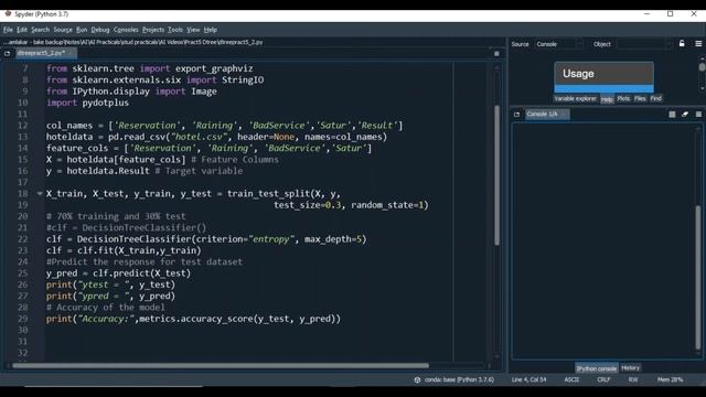 Decision Tree in Python смотреть онлайн