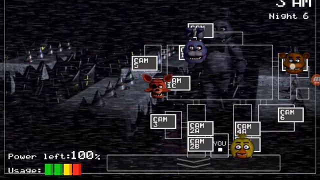 Игра во fnaf 1 и обзорчик фнаф 1 5 ночь и 6 ночь подписывайтесь на мой канал на группу в описании п смотреть онлайн