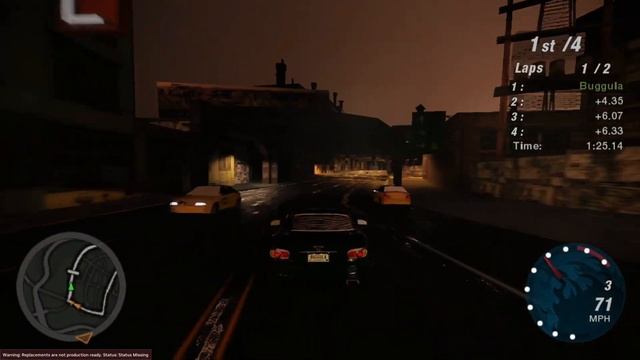 Need For Speed Underground 2 with nVidia RTX Remix смотреть онлайн