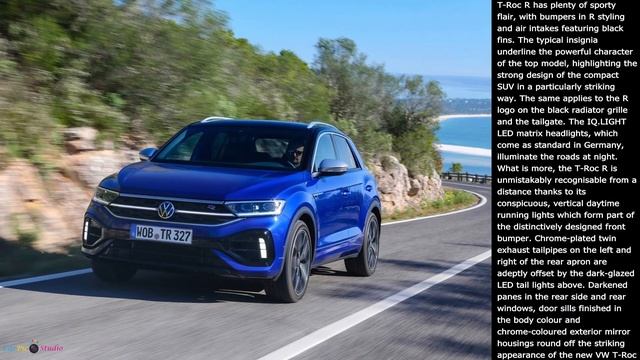 2022 Volkswagen T Roc R смотреть онлайн