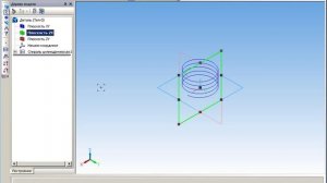 урок построения спирали в Компас3D