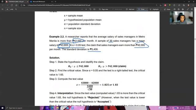 LESSON 10: Z-TEST HYPOTHESIS TESTING USING MS EXCEL | STATISTICS AND PROBABILITY смотреть онлайн