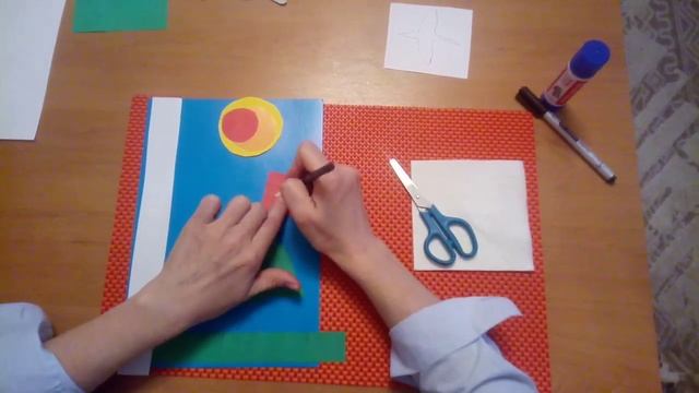 Аппликация в старше-подготовительной группе «Изготовление открытки ко Дню Победы» смотреть онлайн