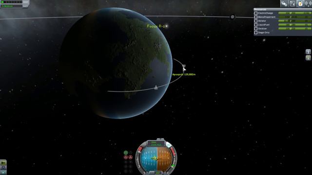 KSP 1.0.5 Карьера Серия 7 (К Mun без навигации) смотреть онлайн