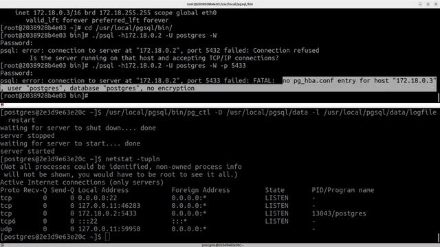 Cấu hình cơ bản PostgreSQL смотреть онлайн
