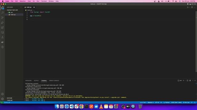 Create a RestAPI in FastAPI under 4 minutes смотреть онлайн