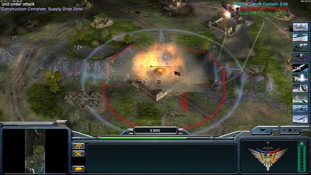 Much Helicopters? [Reborn Mod] 1 v 3 Hard | Command & Conquer Zero Hour | USA Helicopter смотреть онлайн