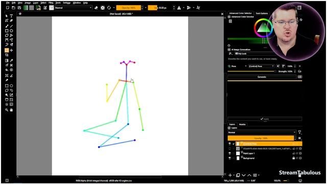 KRITA AI Diffusion, How to use Pose Control смотреть онлайн