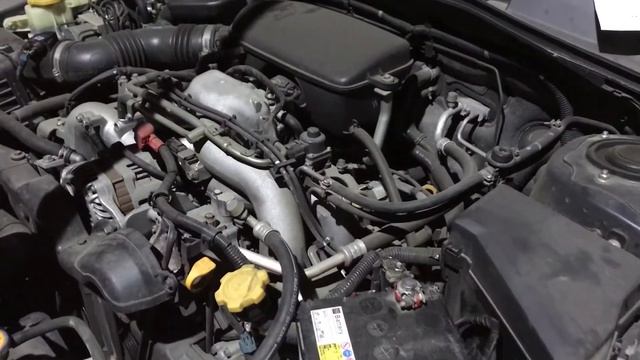 Работа ДВС Ej253 Subaru Outback 2007год