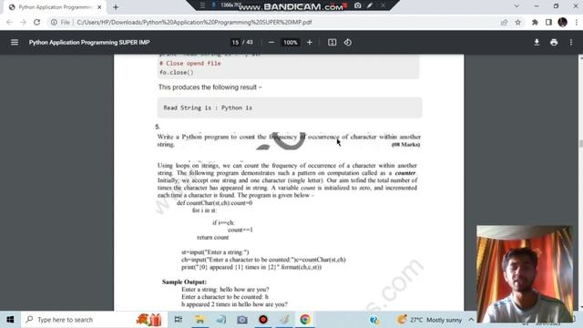 18CS752 - Python Application Program Best Video?? Sup Imp [+PDF] ?2023 Externals ??? 7SEM #vtu #202 смотреть онлайн