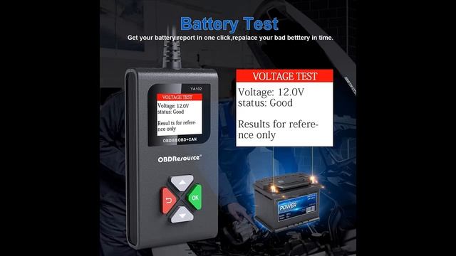 OBDMONSTER OBD2 Scanner YA-102 Car Code Reader with Full OBD2 Functions Diagnostic Scan Tool смотреть онлайн
