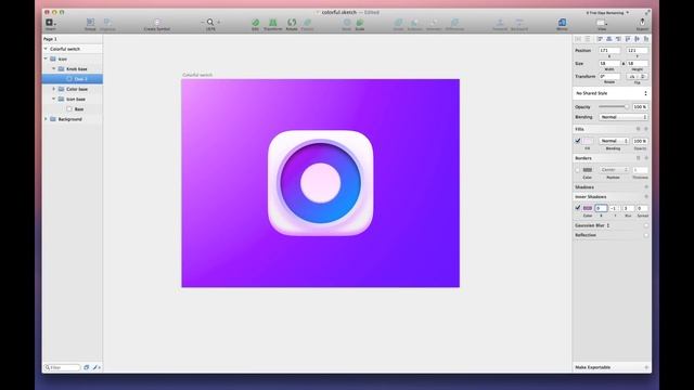 SKETCH 3 TUTORIAL "COLORFUL SWITCH" (TIME-LAPSE) смотреть онлайн