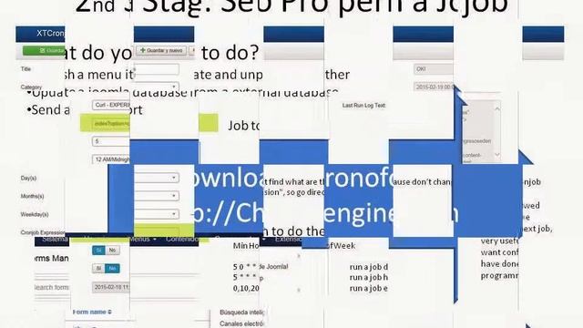 Run cron job in joomla with XTCronjob y Chronoforms смотреть онлайн