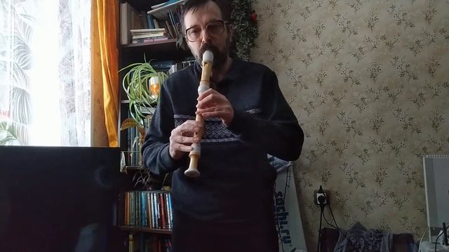 «Yesterday» The Beatles On The Alto Recorder. «Вчера» Битлз на блокфлейте-альт.