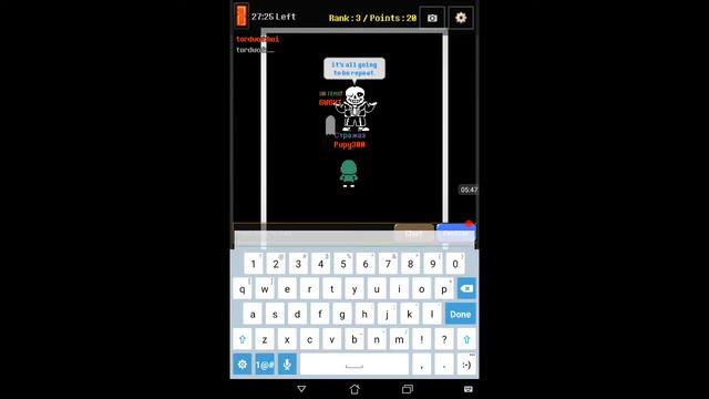 A battle with the legendary sanesss! Deadtale vs sans mode смотреть онлайн