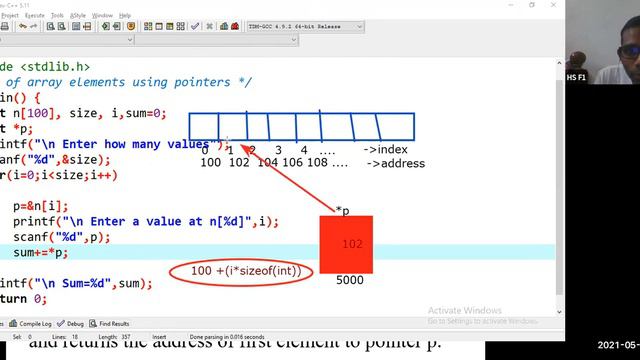 Dynamic Memory Allocation (DMA) in C смотреть онлайн